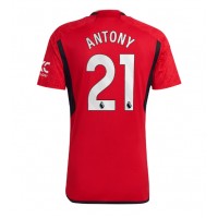 Pánský Fotbalový dres Manchester United Antony #21 2023-24 Domácí Krátký Rukáv